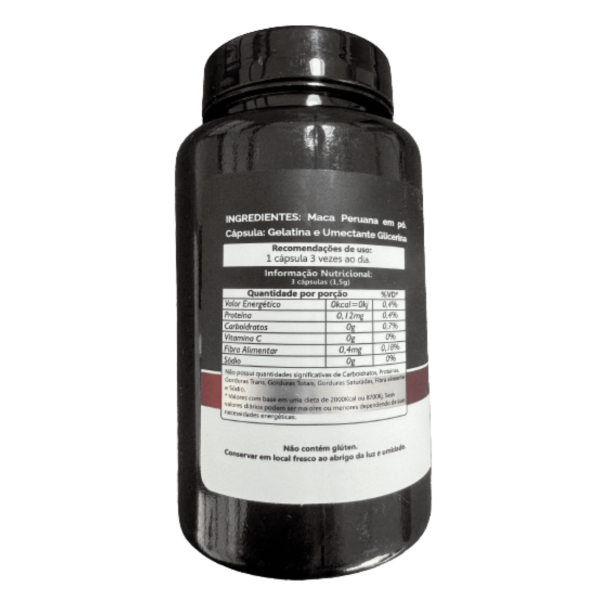 Kit 3 Maca Peruana - Life Natural - 60 Cápsulas