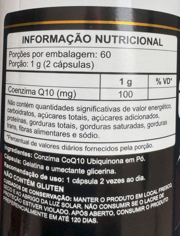 Kit 10 Coenzima Q10 - Life Natural - 120 cápsulas